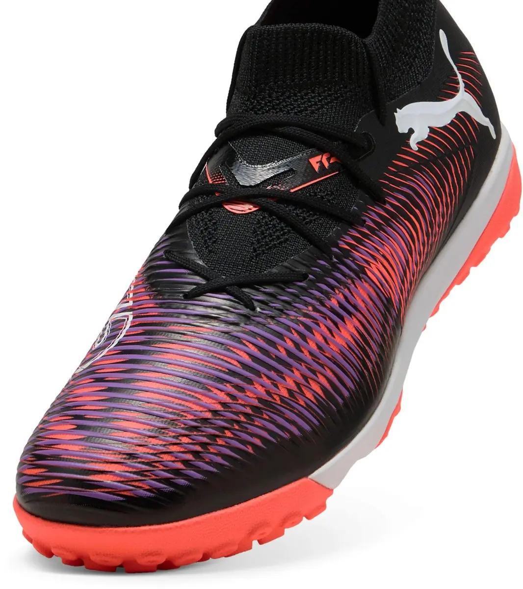 Puma Future 8 Match TT Voetbalschoenen - Gras - Zwart - afbeelding 2 van 6