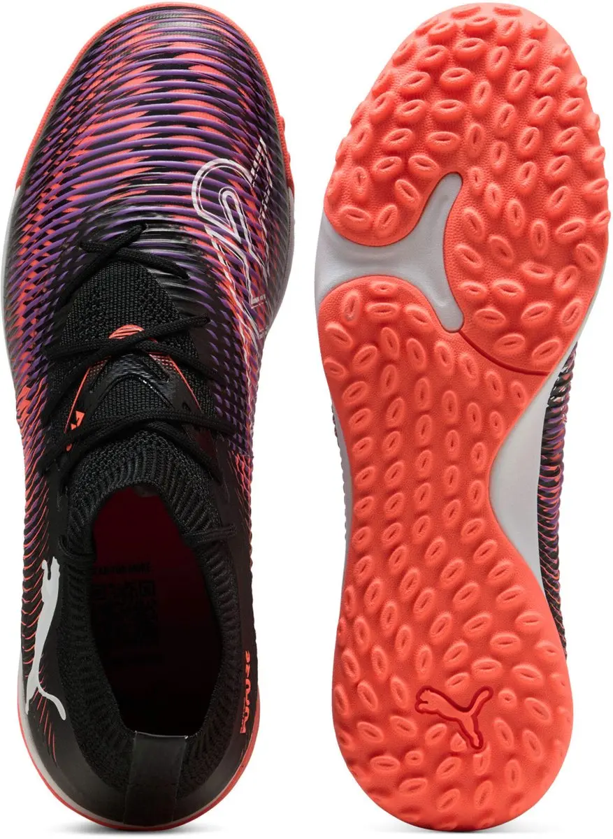 Puma Future 8 Match TT Voetbalschoenen - Gras - Zwart - afbeelding 5 van 6