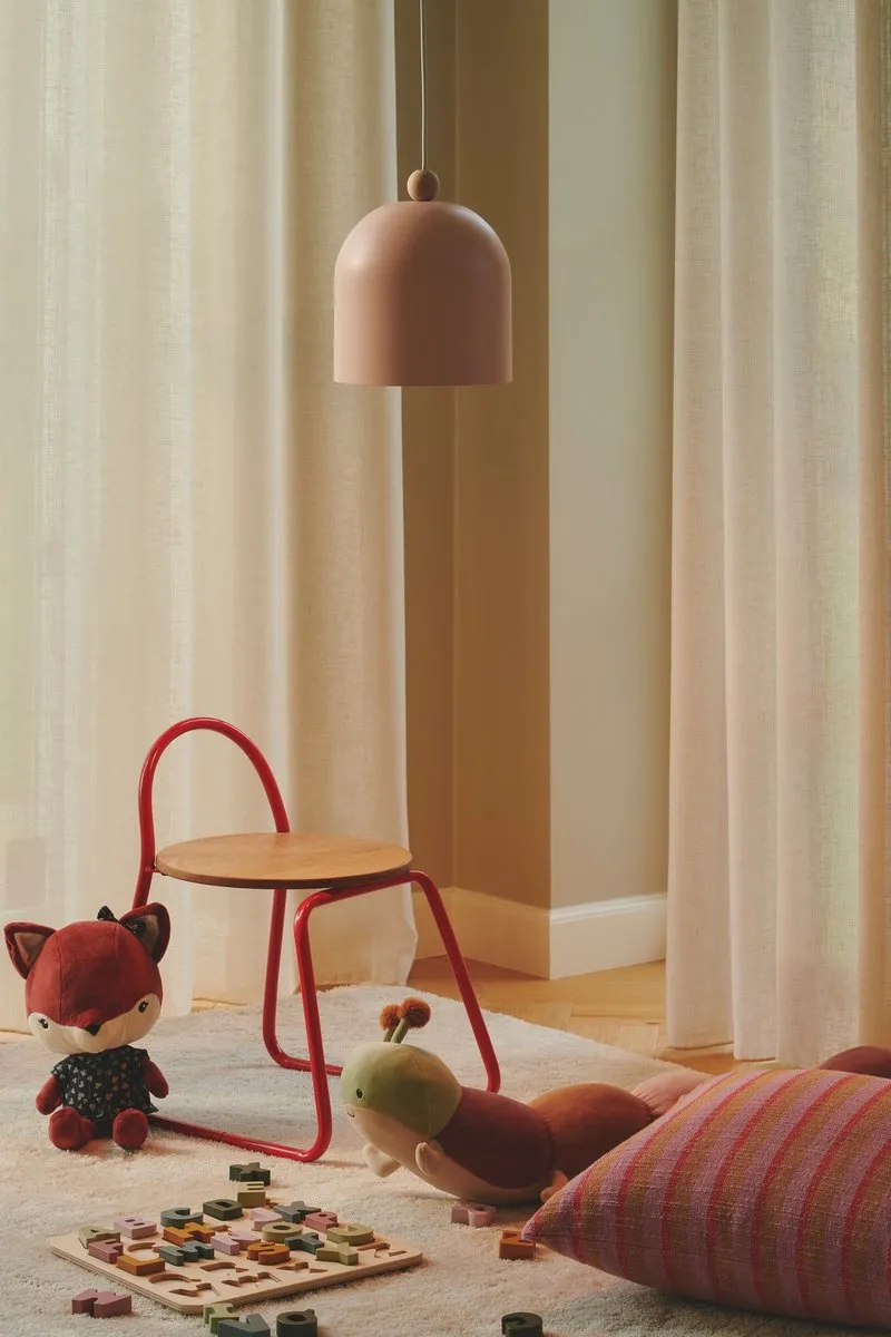 Nordlux Gaston Hanglamp E27 - Pastel Roze