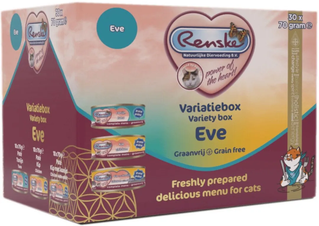 Renske Vers Kat Variatiebox Eve 30x70g