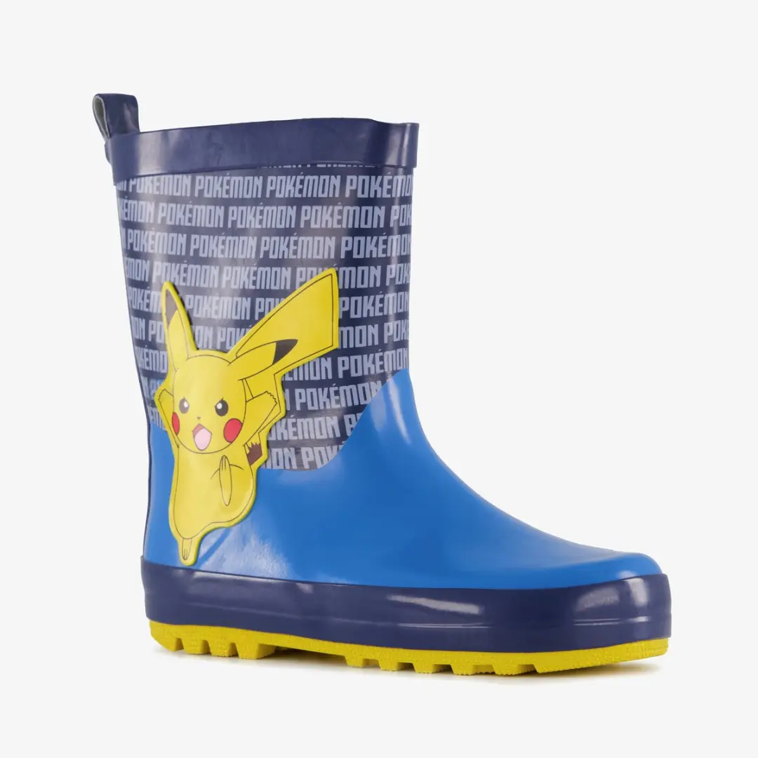 Pokémon kinder regenlaarzen blauw