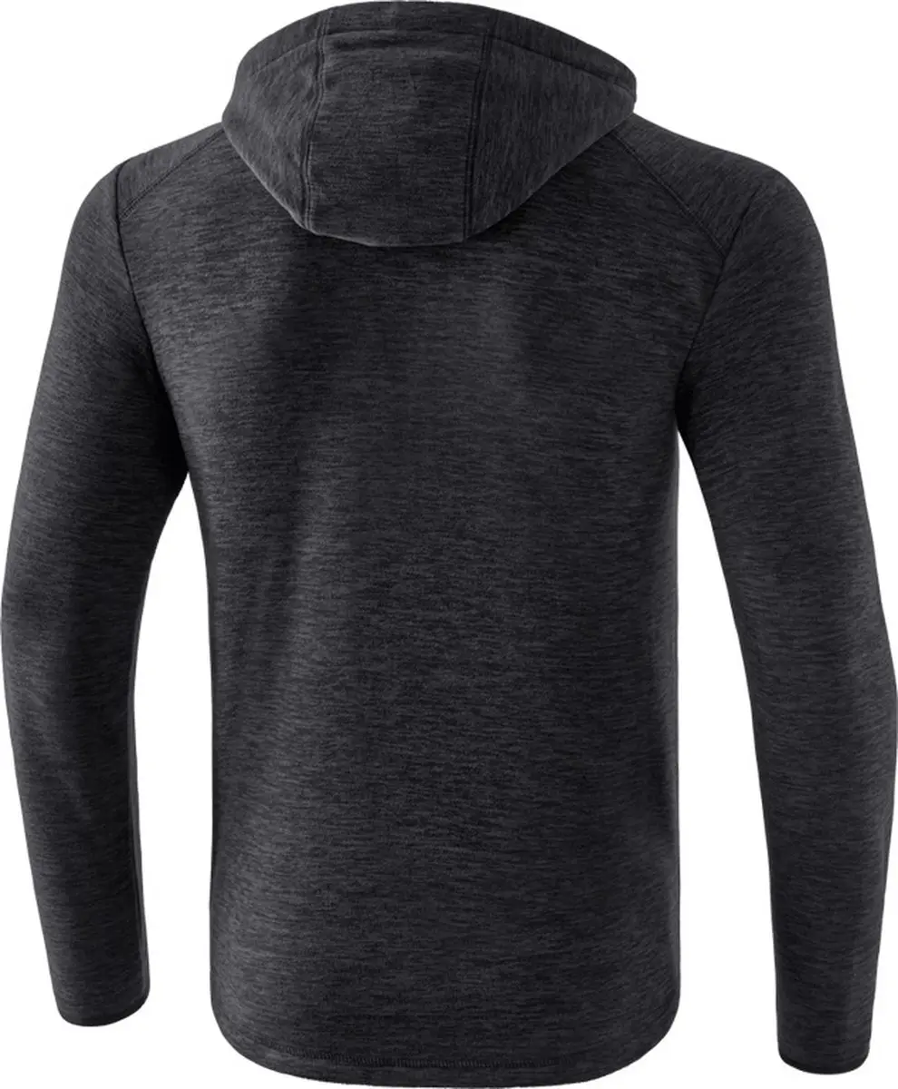 Erima Basic Fleece Jack Kinderen - Zwart - 164 - afbeelding 3 van 5