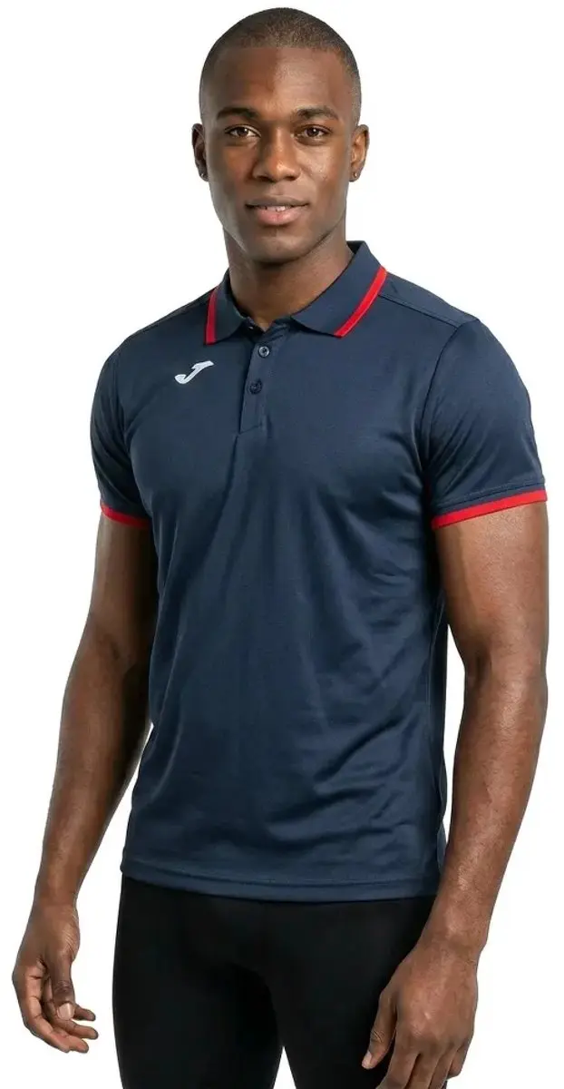 Joma Combi Premium Poloshirt Korte Mouw - Royal/Navy - afbeelding 2 van 4