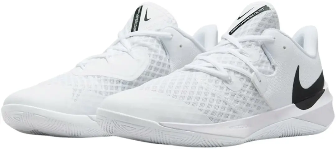 Nike Hyperspeed Court Indoor Sportschoenen - Wit/Zwart - afbeelding 2 van 6