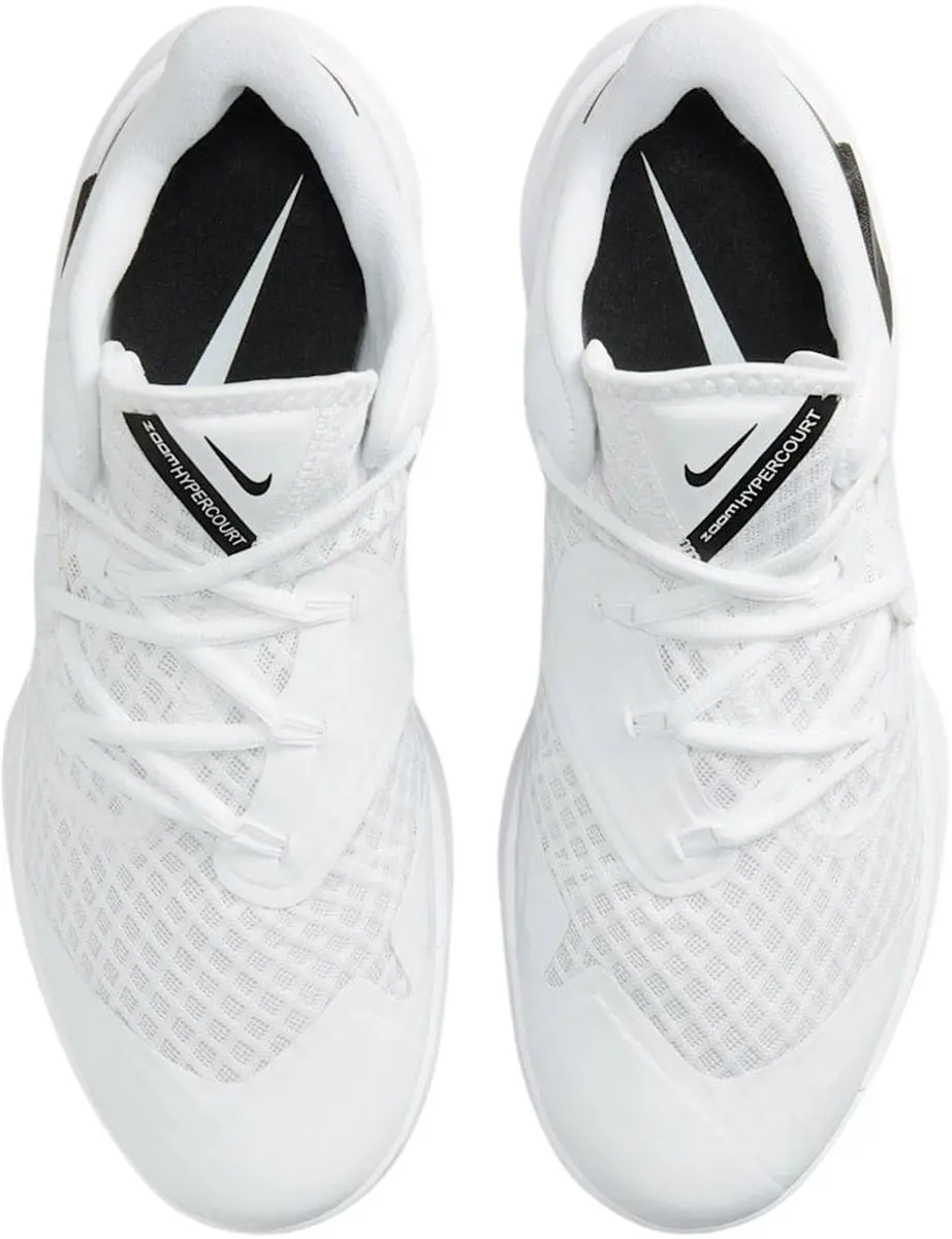 Nike Hyperspeed Court Indoor Sportschoenen - Wit/Zwart - afbeelding 4 van 6