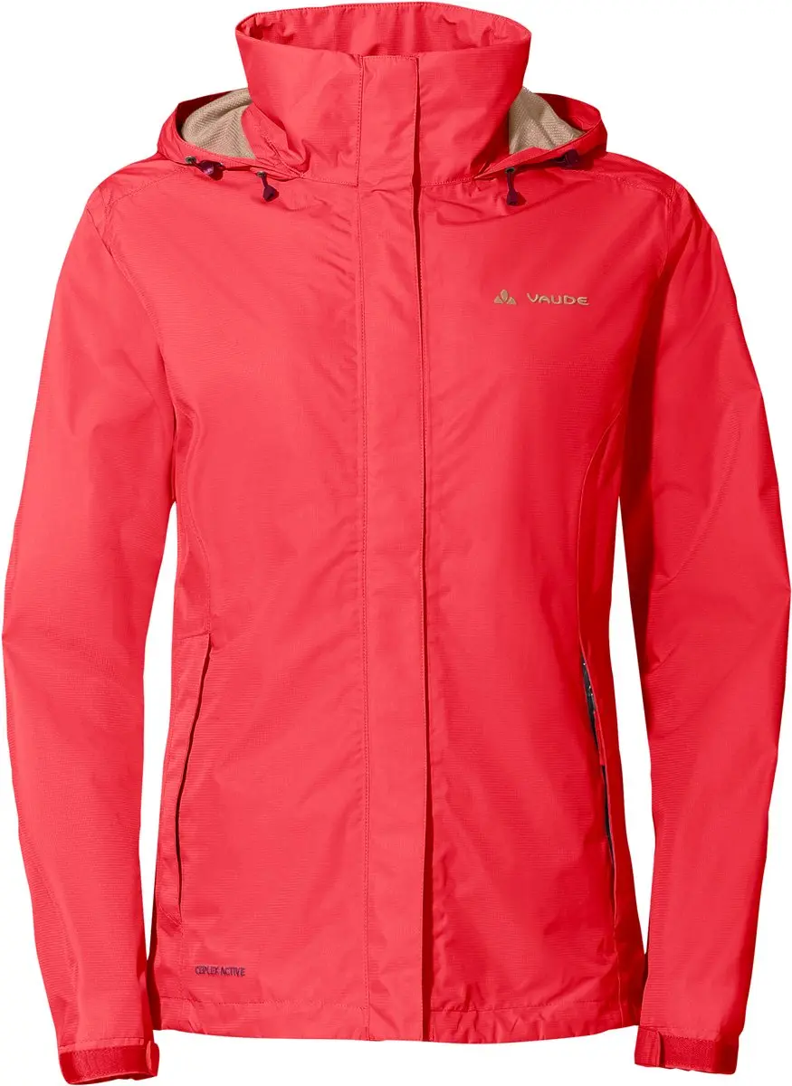 Vaude Women's Escape Light Jacket - Outdoorjas - Dames - Rood - Maat 38