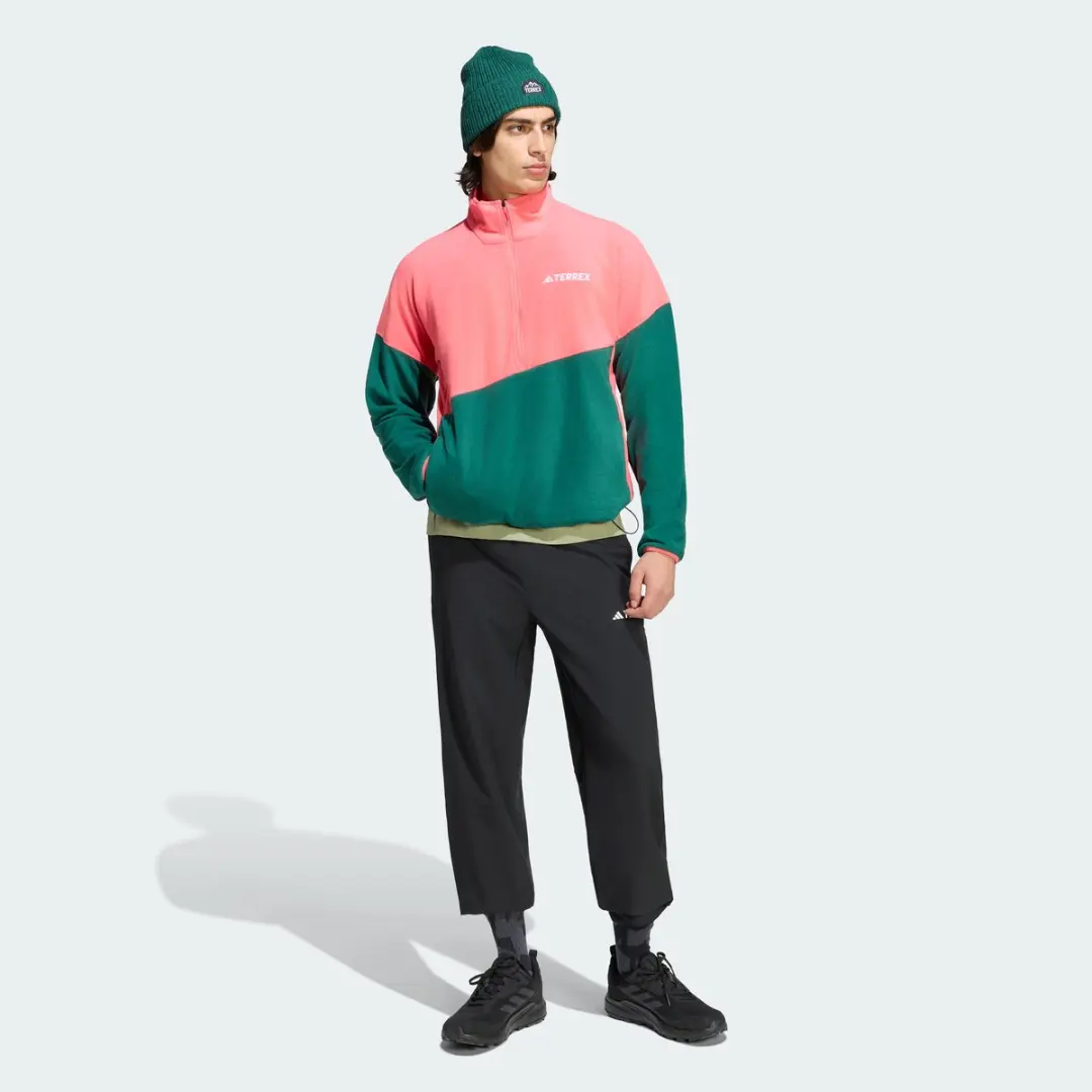 adidas Terrex Multi Climawarm Fleece Anorak Heren - Roze - afbeelding 3 van 6