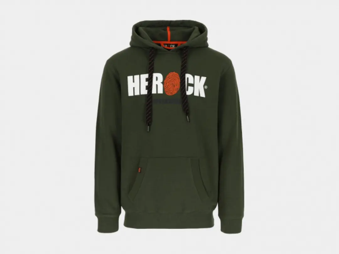 Herock Hero Sweater Met Kap Donker Kaki M