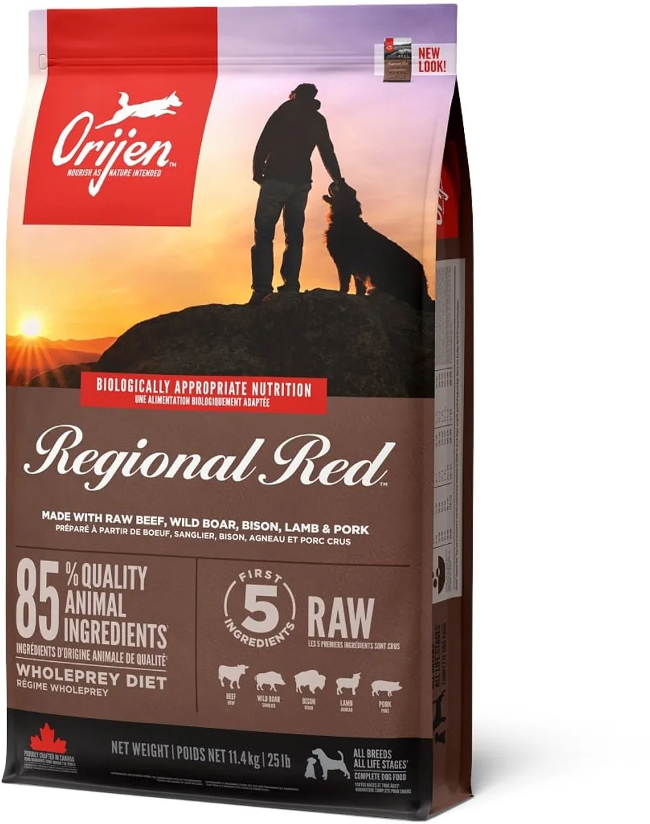 Orijen Regional Red Whole Prey Hondenvoer 6kg