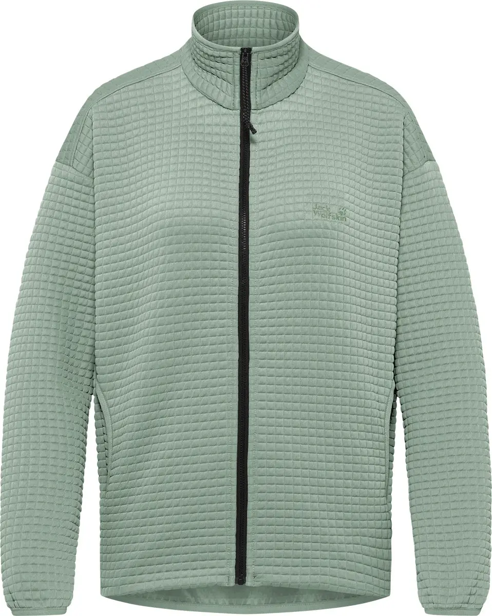 Jack Wolfskin MOGARI FZ W Dames Outdoorjas-green zinnia