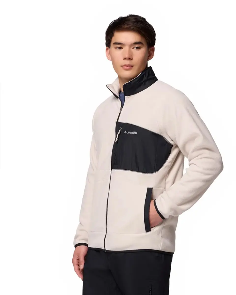 Columbia Fast Trek Overlay Full Zip Fleece - Beige - XL - afbeelding 6 van 6