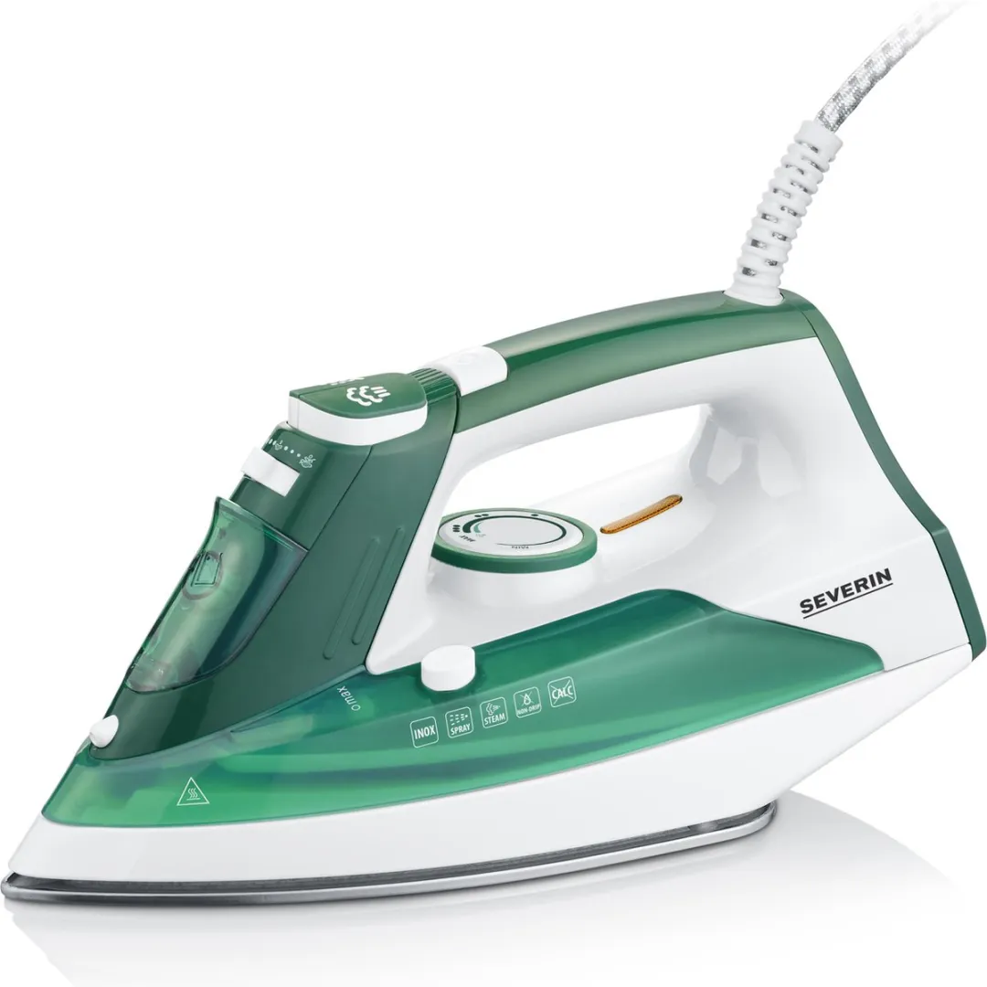 Severin BA 3261 Stoomstrijkijzer - 2400W - Groen/Wit