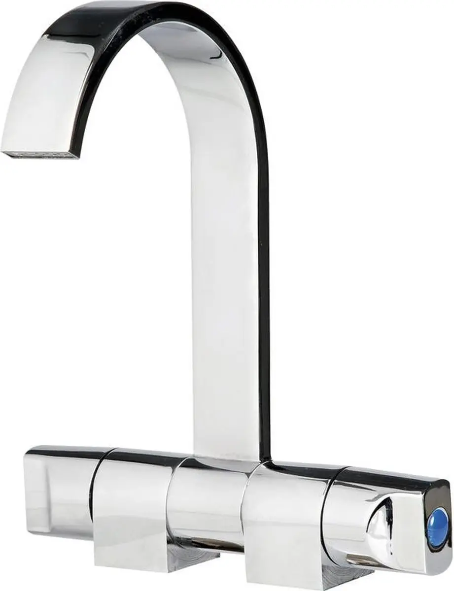 Osculati invouwbare koud/warm water Kraan 190mm