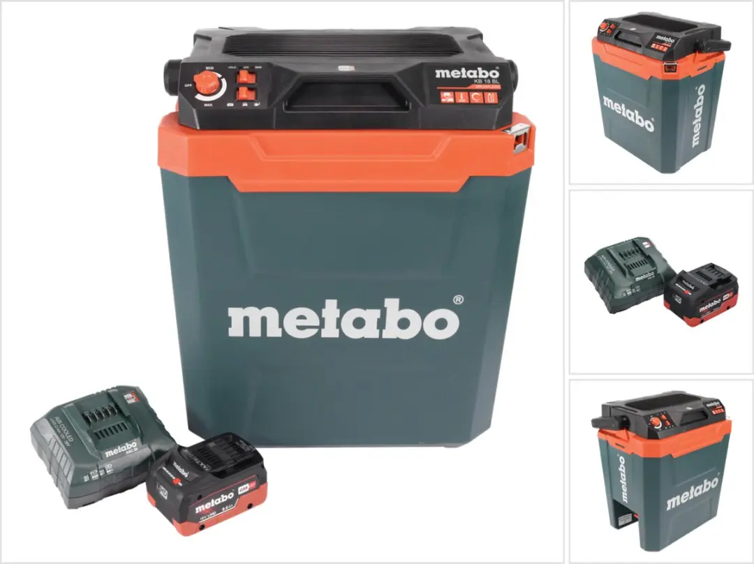 Metabo KB 18 BL accukoeler 18 V met warmhoudfunctie 28 l borstelloos + 1x accu 8
