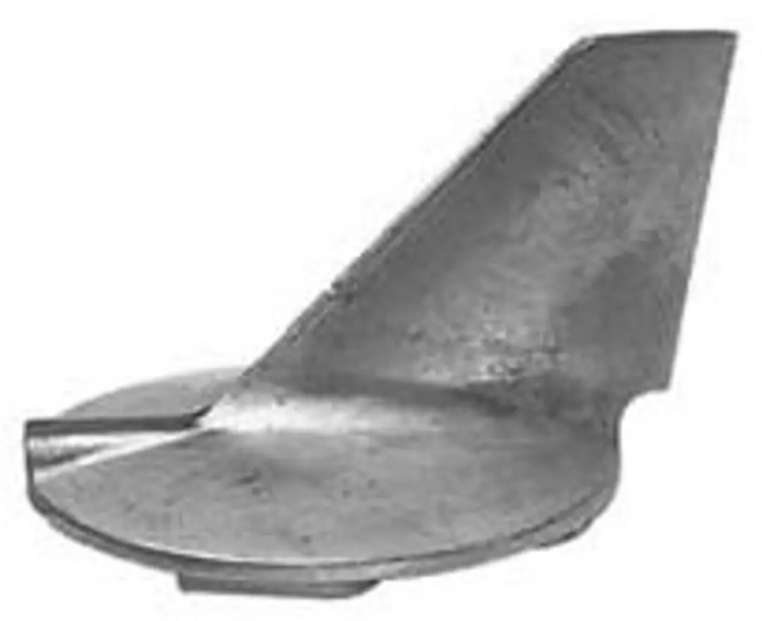 Aluminium Staartstuk Anode 200 / 225 / 250 Yamaha buitenboordmotor. Origineel: 6