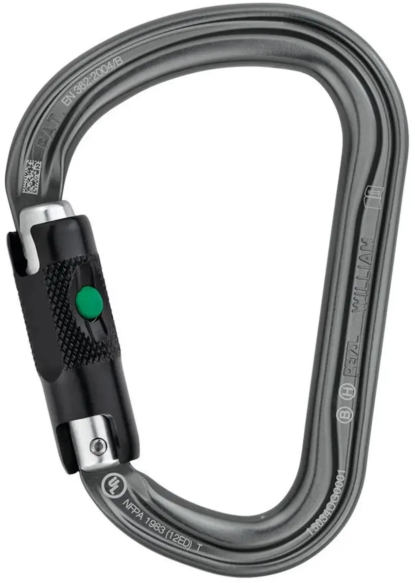 Petzl William M36A BL Karabijnhaak