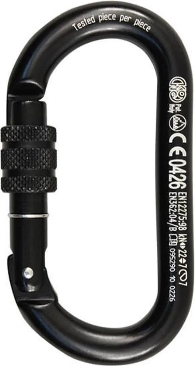 Kong Ovale Schroefkarabiner