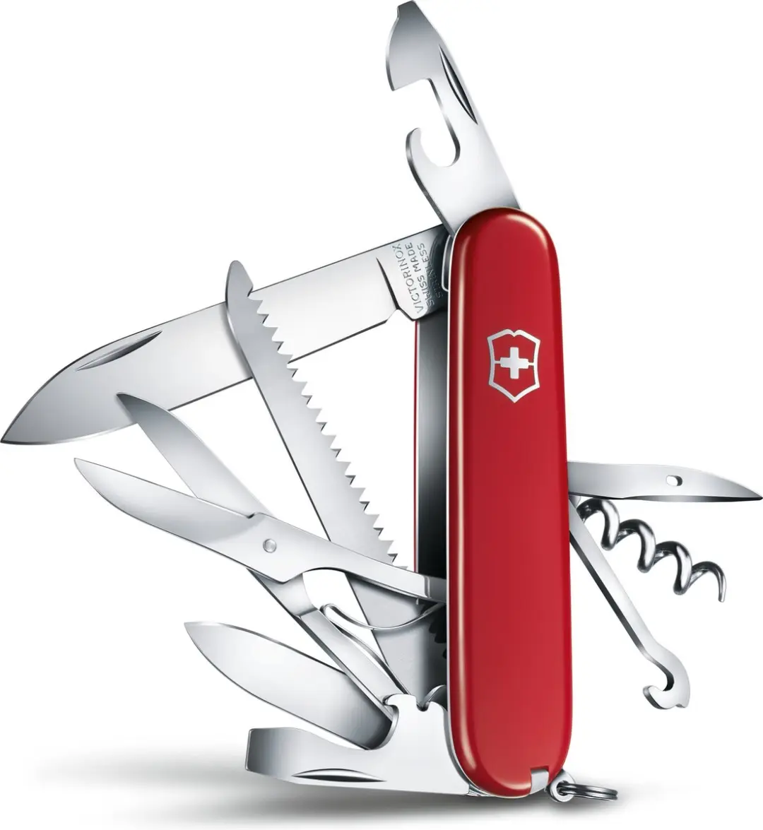 Victorinox Huntsman Zwitsers Zakmes 1.3713 - 15 Functies - Rood - afbeelding 5 van 6