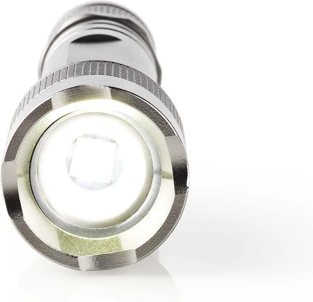 Nedis LED Zaklamp LTRH3WGY - 150lm - Zilver - afbeelding 3 van 6