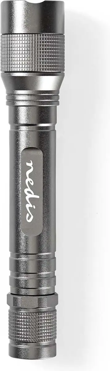 Nedis LED Zaklamp LTRH3WGY - 150lm - Zilver - afbeelding 2 van 6