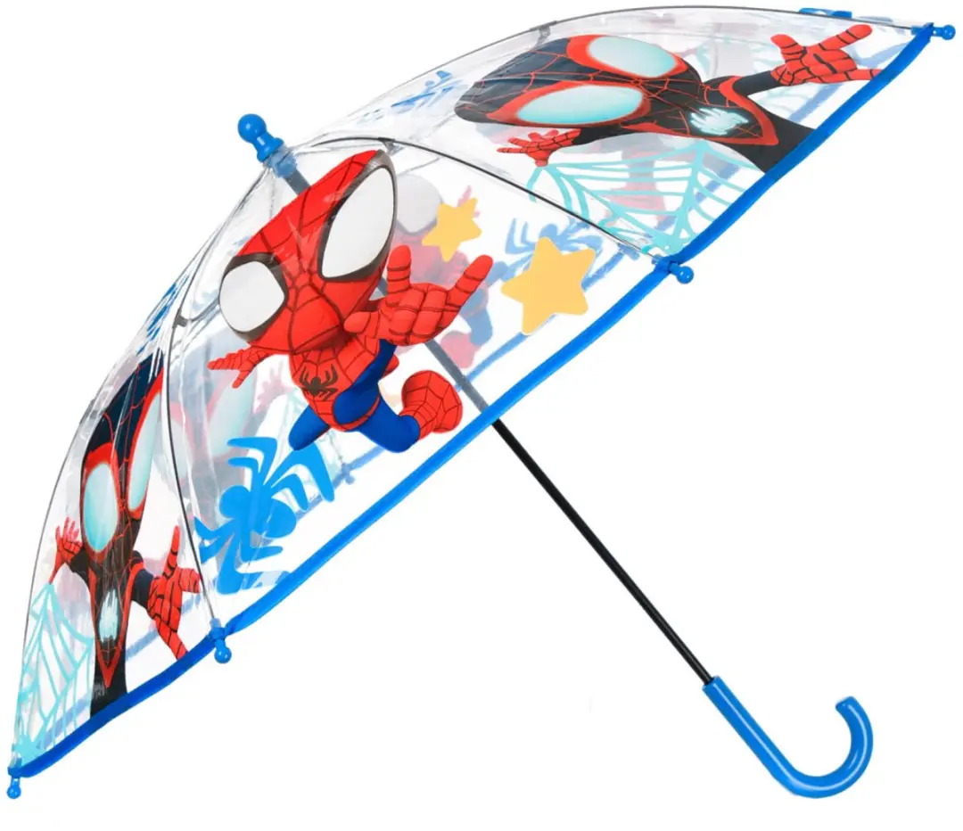 Spiderman Spidey Hero transparante kinderparaplu Ø72 cm