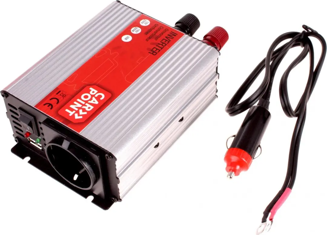 Carpoint Omvormer 12V naar 230V 150W - USB 2.1A - afbeelding 3 van 6