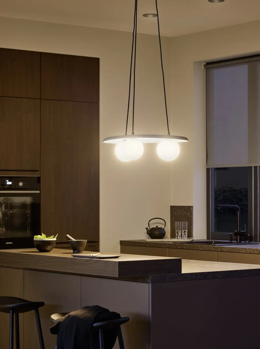 Osram Concrete LED Spot GU10 4.5W - Satijnnikkel - Set van 3