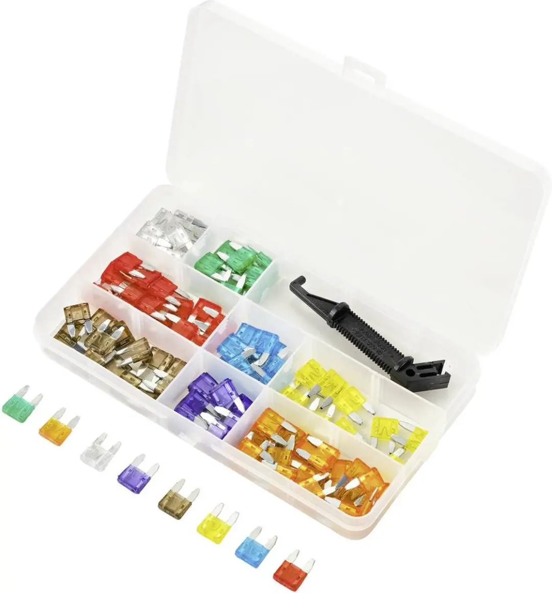 Tru Components TC-10334036 Platte Minizekeringen Set