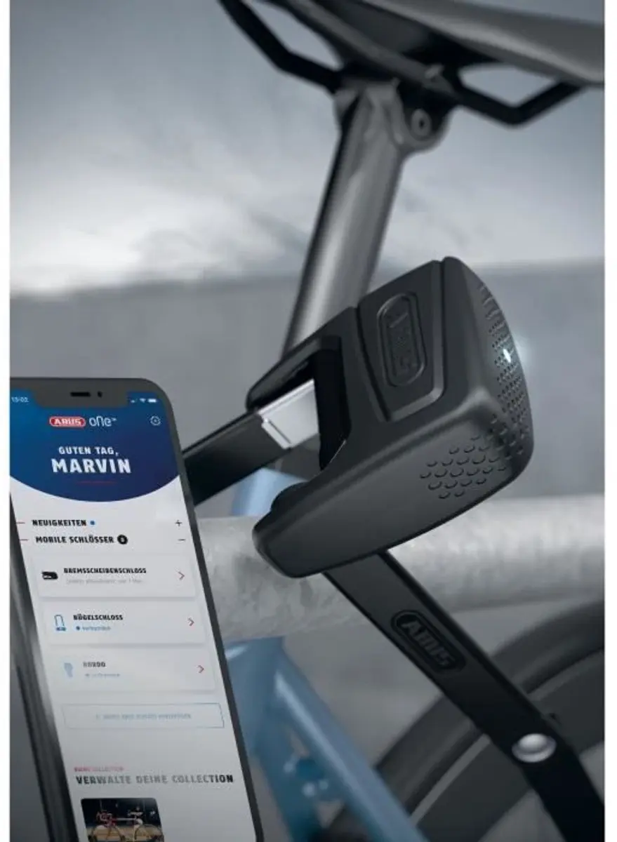 Fietsslot ABUS Smart vouwslot met alarm