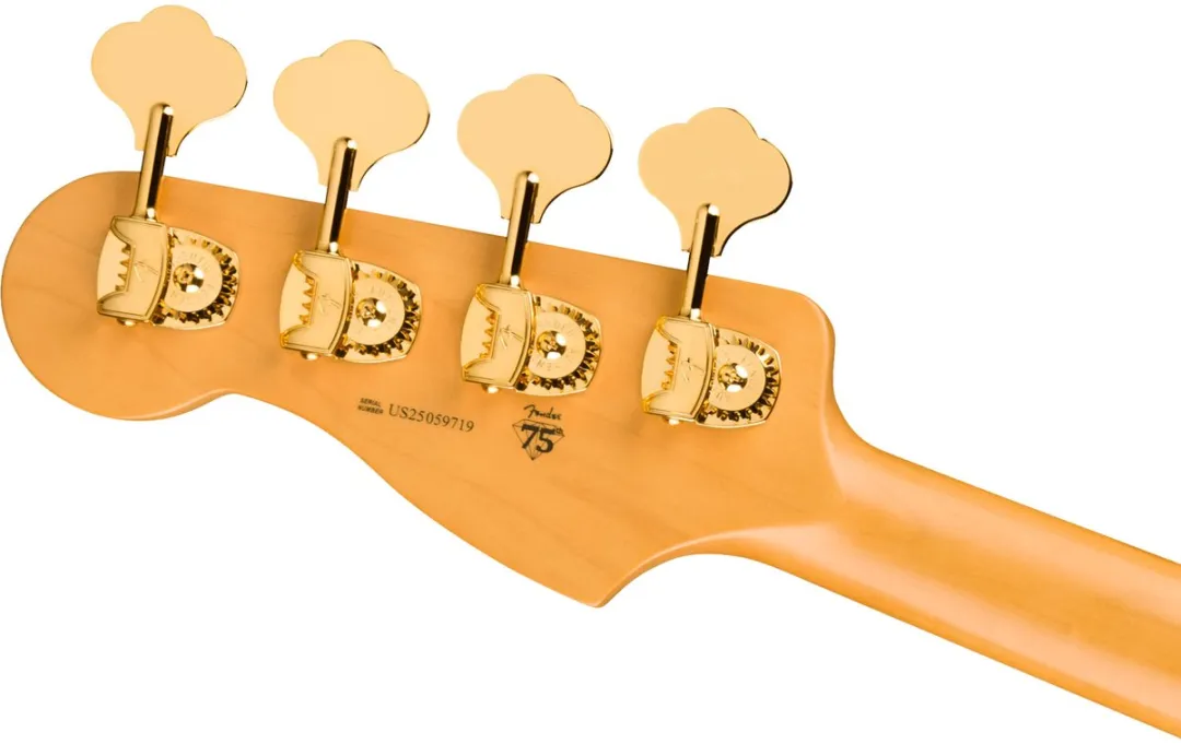 Fender 75th Anniversary American Professional II PJ Bass RW 2-Color Sunburst - Elektrische basgitaar