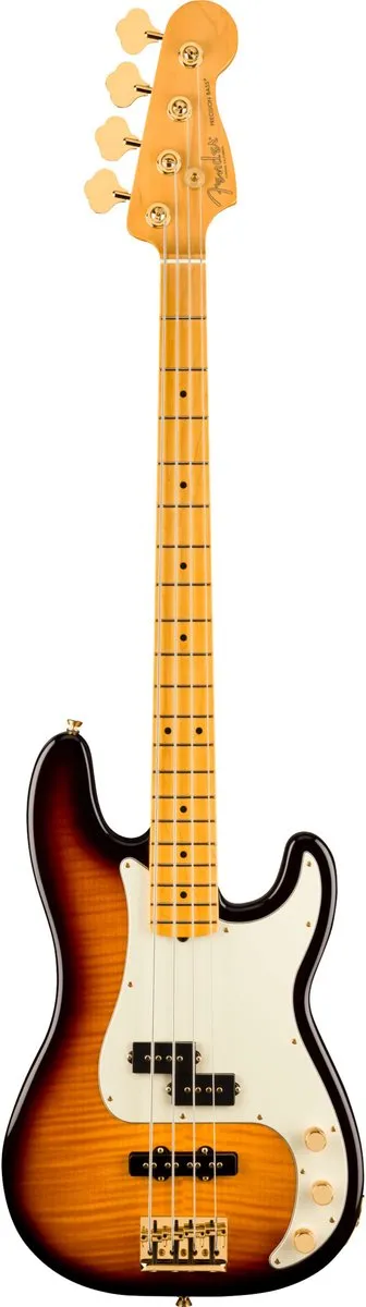 Fender 75th Anniversary American Professional II PJ Bass RW 2-Color Sunburst - Elektrische basgitaar