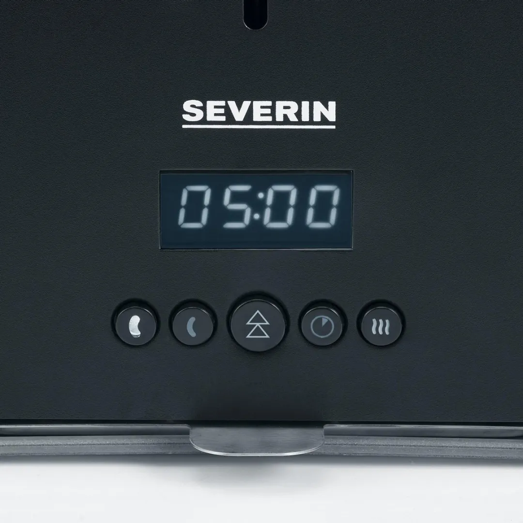 Severin WT 5005 Wurster Griller 2000W - Zwart/Grijs