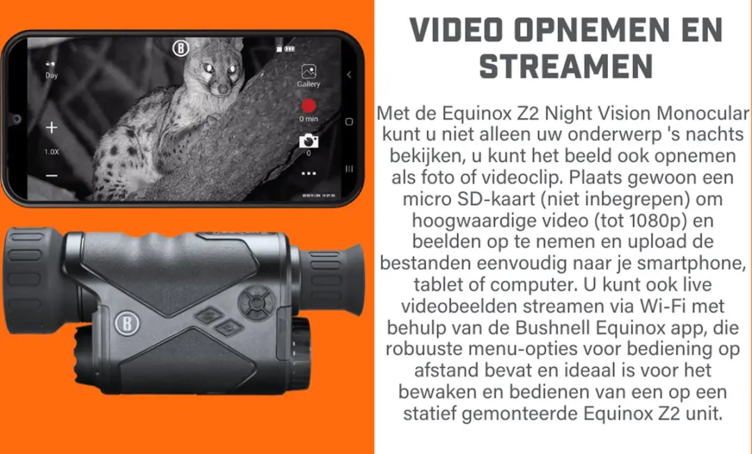 Bushnell Equinox Z2 260240 Digitale Nachtkijker - Zwart - afbeelding 3 van 5