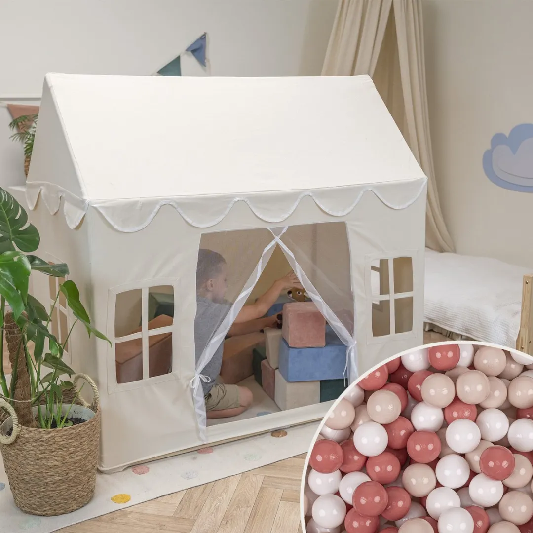 KiddyMoon Speelhuis Kindertent 400 Ballen