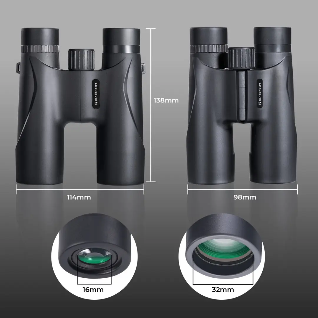 K&F Concept Compact Verrekijker 12x32 - KF33.071 - afbeelding 3 van 6