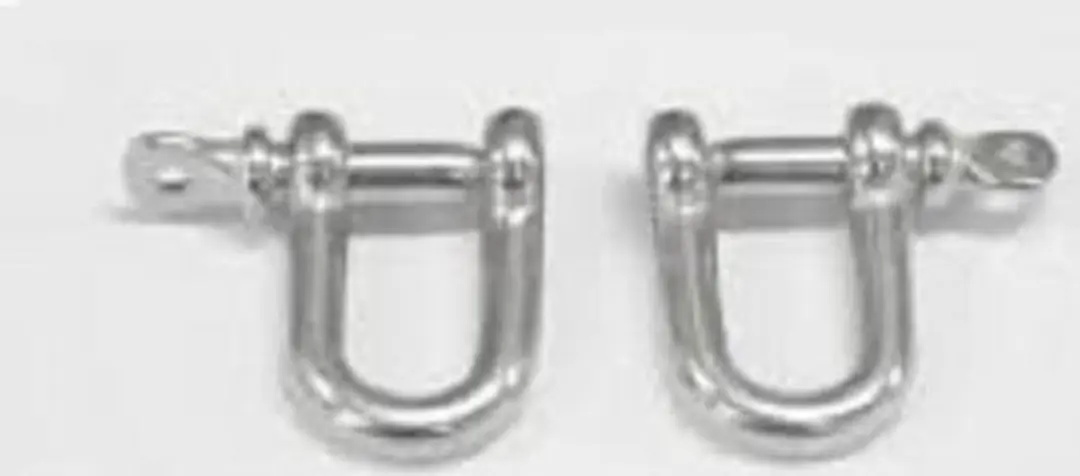 Deltafix D-sluiting 4mm RVS-A4