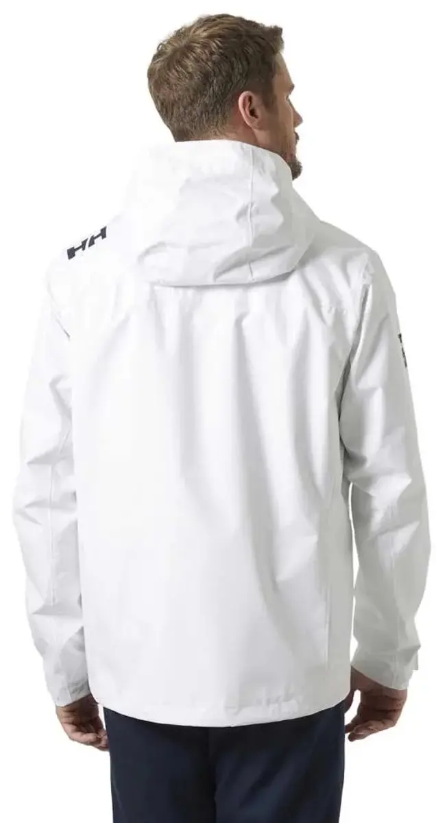 Helly Hansen Crew Hooded 2.0 Jas - Wit - S - afbeelding 2 van 2