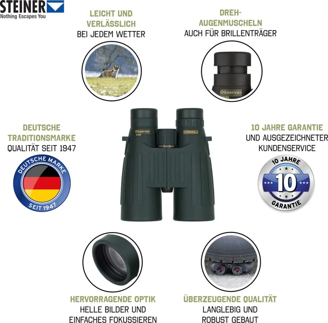 Steiner Observer 8x56 Verrekijker ST2335 - afbeelding 2 van 6