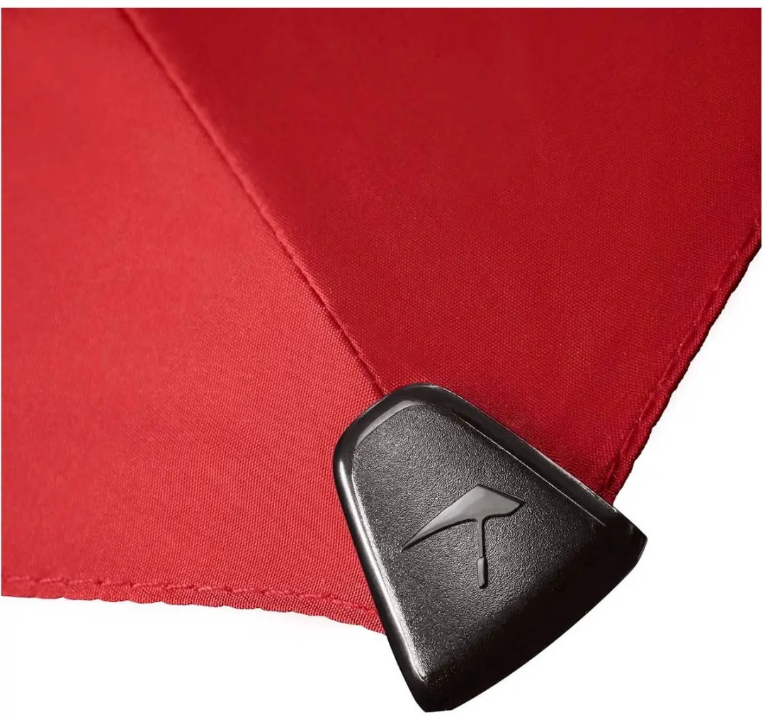 Senz Mini Automatic Paraplu - 91cm - Rood - afbeelding 4 van 6
