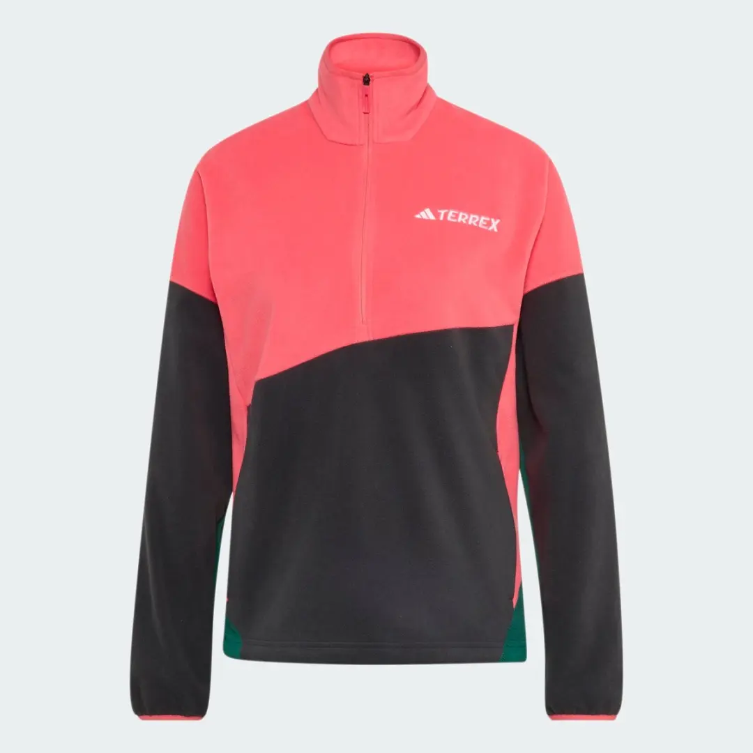 adidas Terrex Multi Climawarm Fleece Anorak - Dames - Roze - afbeelding 4 van 6