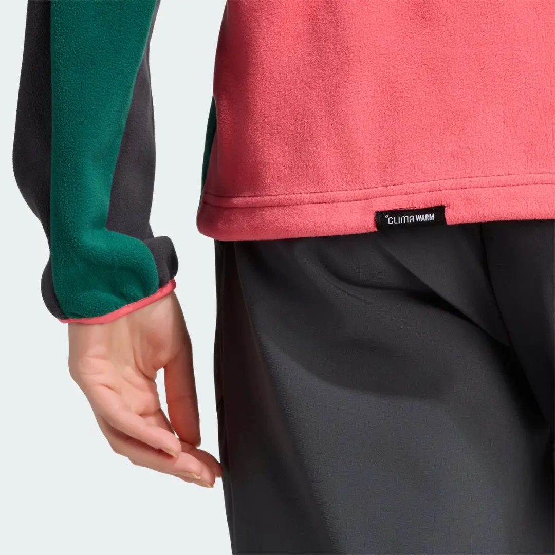 adidas Terrex Multi Climawarm Fleece Anorak - Dames - Roze - afbeelding 3 van 6