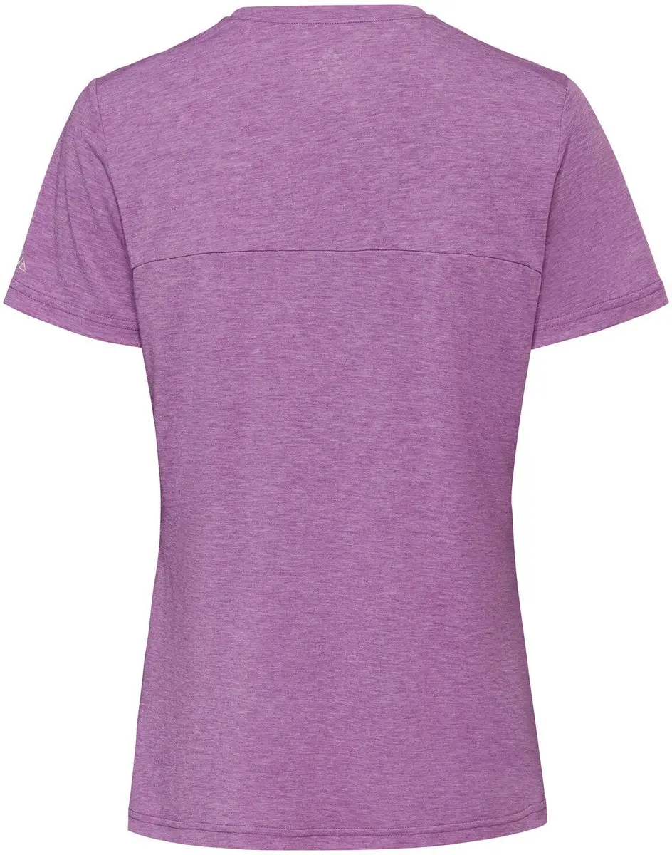 Vaude Skomer Print Iii T-shirt Met Korte Mouwen Paars 36 Vrouw - afbeelding 2 van 6