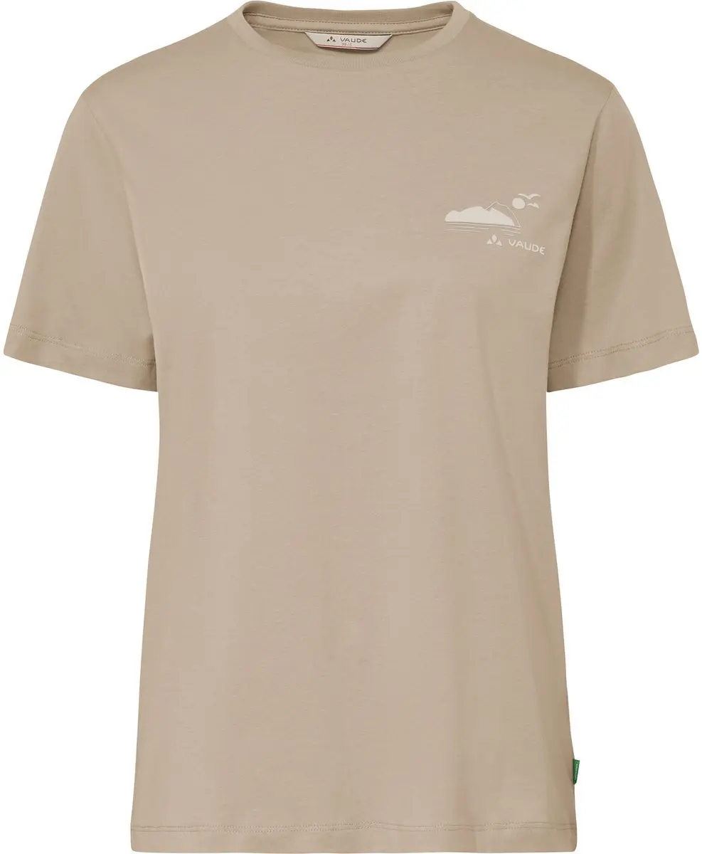 Vaude Spirit Ii T-shirt Met Korte Mouwen Beige 42 Vrouw