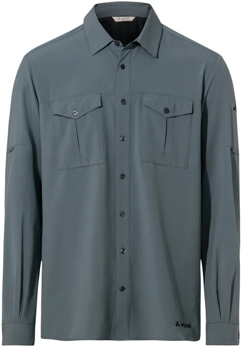 VAUDE Rosemoor II Shirt met Lange Mouwen Heren - Heron