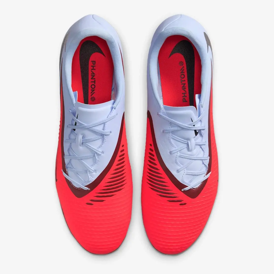 Nike Phantom 6 Academy Voetbalschoenen - FG/MG - Blauw/Rood - afbeelding 5 van 6