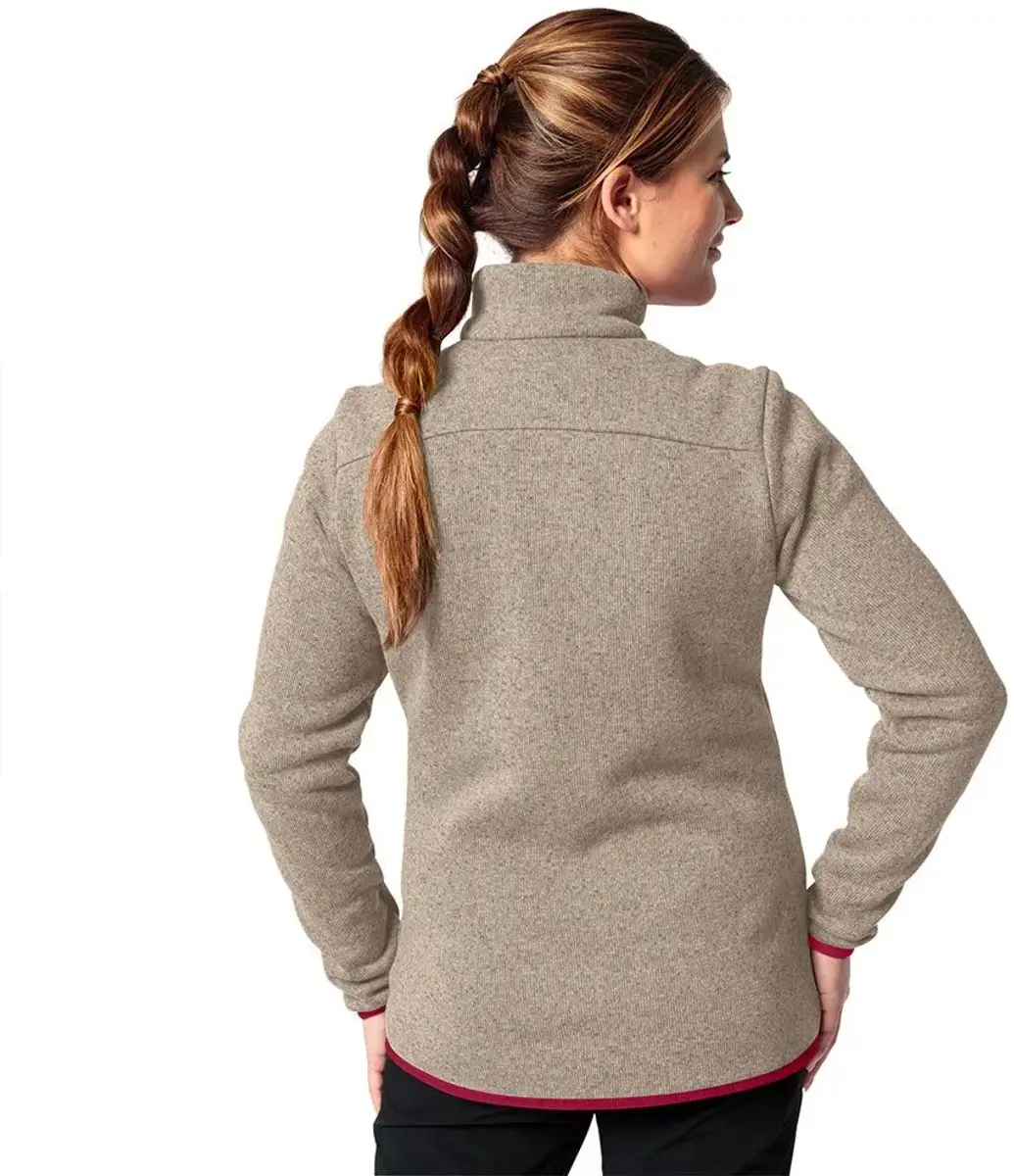 VAUDE Rienza IV Damesfleece - Linen - 36 - afbeelding 2 van 6