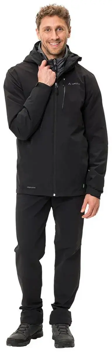 VAUDE Miskanti 3in1 Wandeljas - Zwart - 3XL - afbeelding 6 van 6