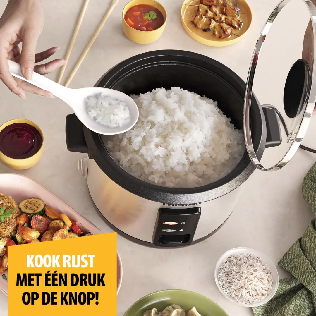 Tristar RK-6146 Rijstkoker 1L - RVS