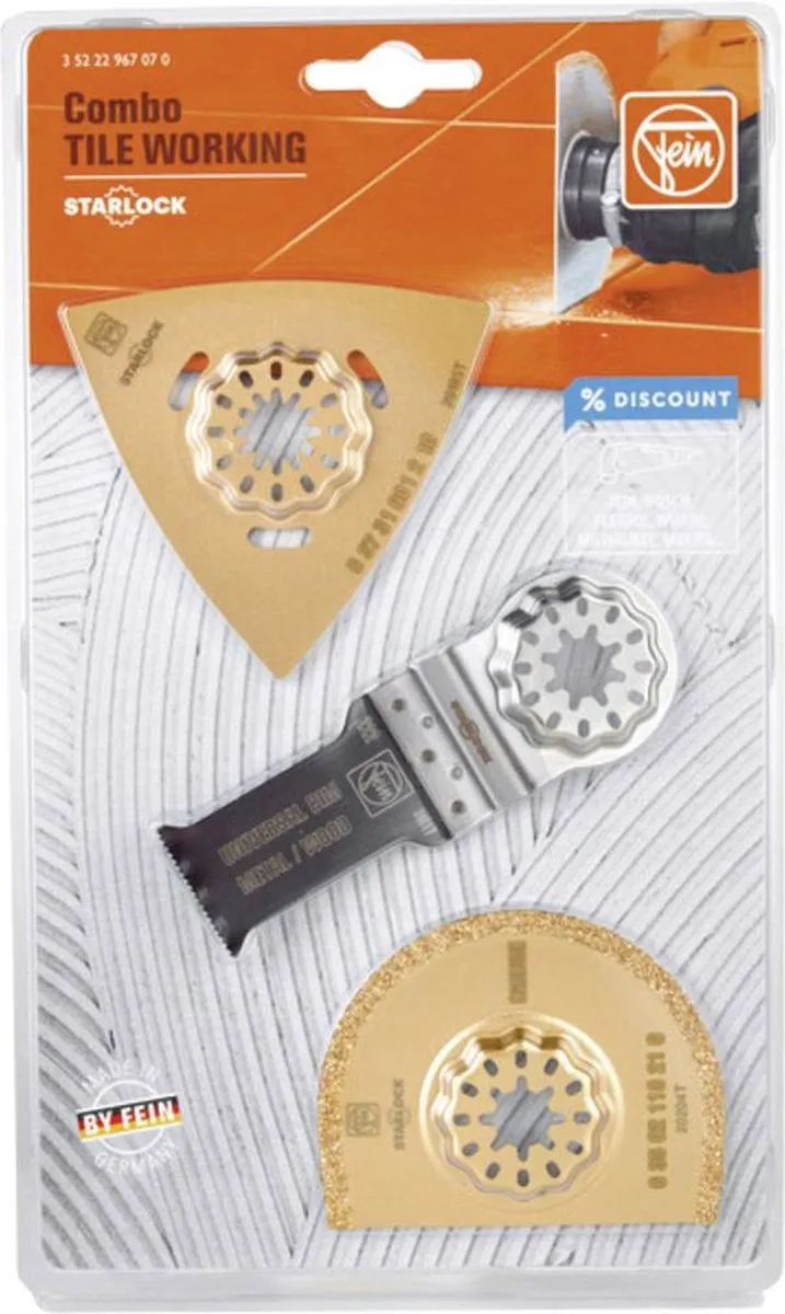 Fein Combo Starlock TILE WORKING Zaagbladenset 35222967070