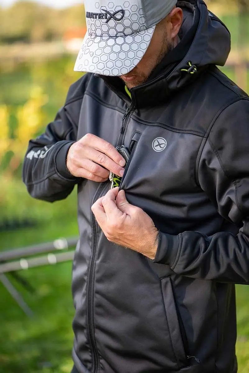Matrix Windblocker Windjack - Zwart/Grijs - afbeelding 6 van 6